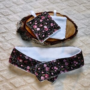 Starter kit motif fleur rose