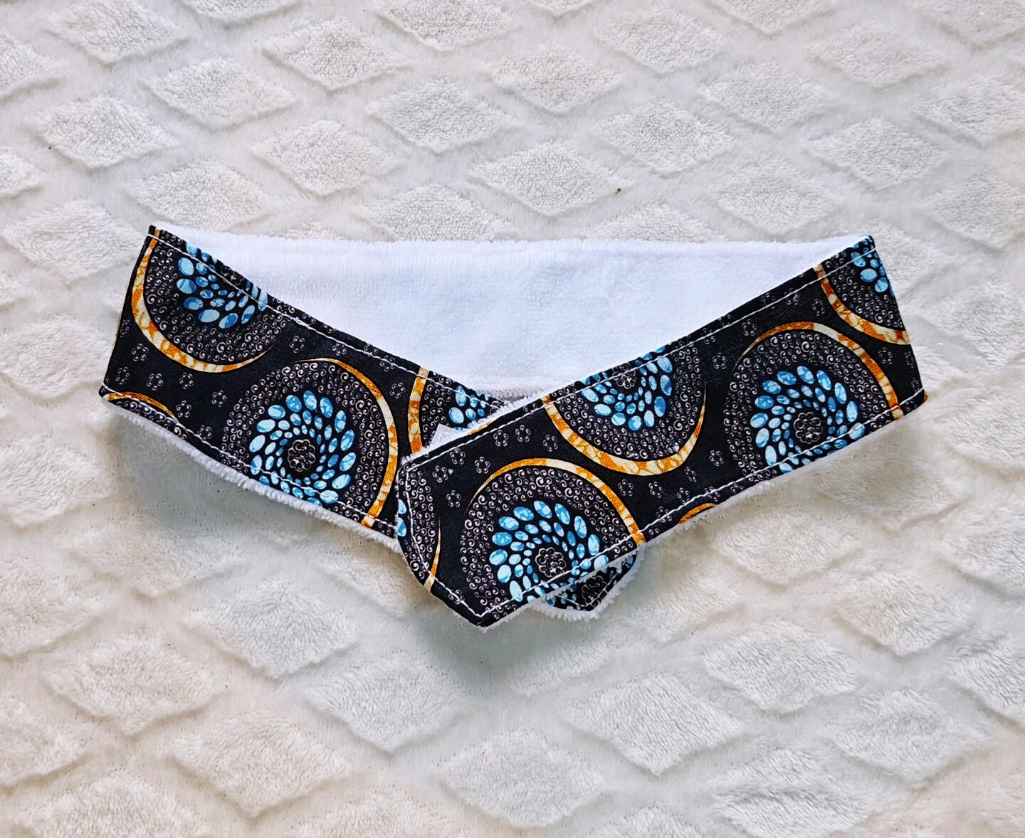Kit beauté motif rosace bleu – Image 4
